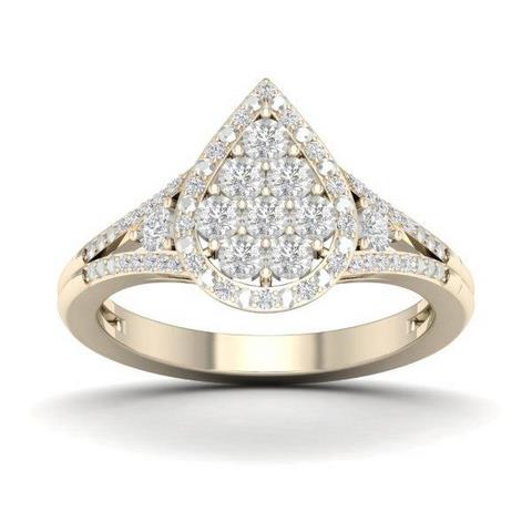 10K 0.20CT D-LADIES RINGS