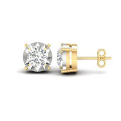 10KT 0.25CT D-EARRINGS