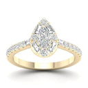 SPL PRICE: 14K 0.90CT D-LADIES RINGS