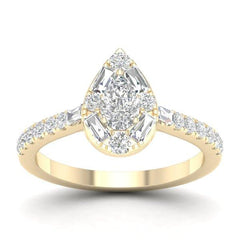 SPL PRICE: 14K 0.90CT D-LADIES RINGS