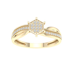 10K 0.10CT D-LADIES RING
