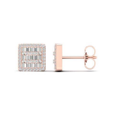 SPL PRICE: 10K 0.33CT D-BAGUETTES EARRING