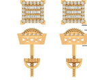 SPL PRICE: 10K 0.52-0.54CT D-BAGUETTE EARRINGS