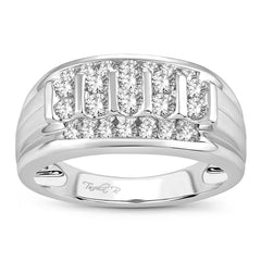 14K  1.00CT DIAMOND MENS RING