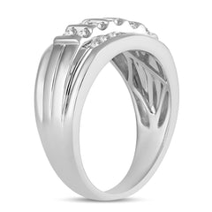 14K  1.00CT DIAMOND MENS RING