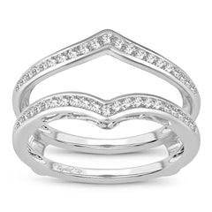 14K  0.38CT  Diamond RING GUARD