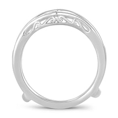 14K  0.38CT  Diamond RING GUARD