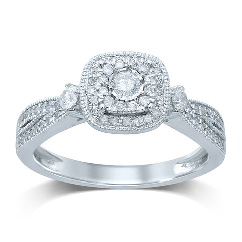 14K 0.40CT  Diamond RING