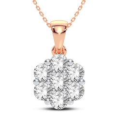 14K 0.25CT Diamond Pendant