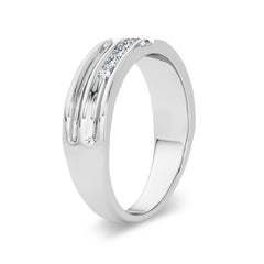 14K 0.25CT Diamond Band