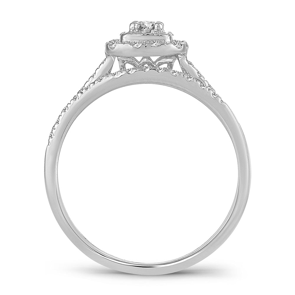 14k 0.33 DIAMOND BRIDAL RING