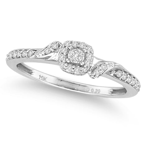 10K 0.20CT Diamond RING