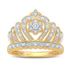 10K 0.10CT Diamond  Fashion Ring
