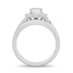 14K 0.62CT Diamond Bridal Ring