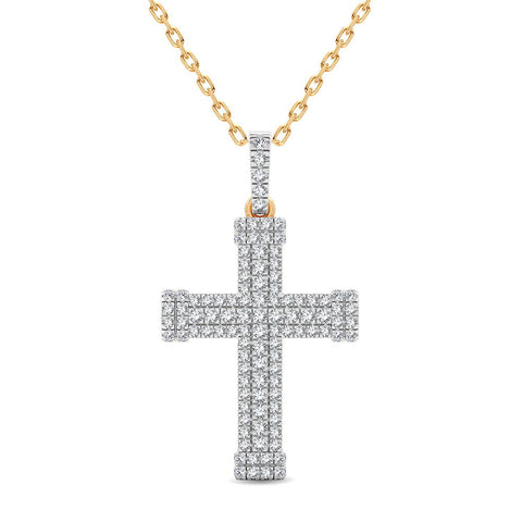 14K 1.00CT Diamond Pendant