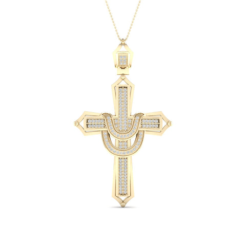 10K 0.38CT Diamond Pendant