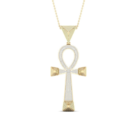 10K 0.50CT Diamond Pendant