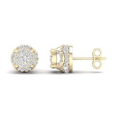 10K 0.48-0.50CT D-EARRING