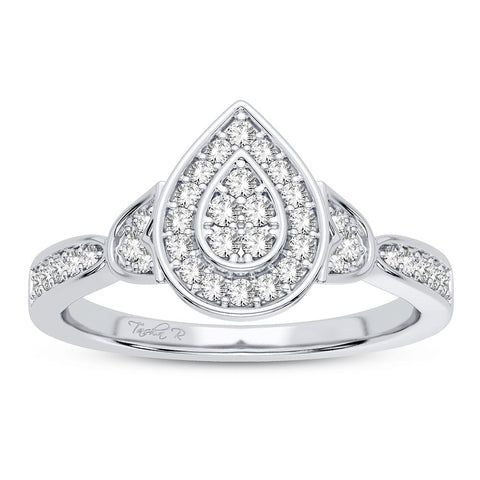10K 0.20CT DIAMOND RING