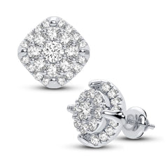 10K 0.50CT DIAMOND EARRING