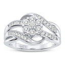 10K 0.25CT DIAMOND RING