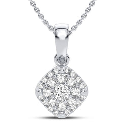 10K 0.40CT DIAMOND PENDANT