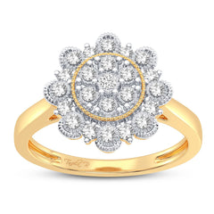 10K 0.20CT DIAMOND RING