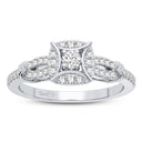 10K 0.25CT DIAMOND RING