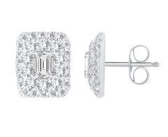 14K 0.79ct Diamond Earring