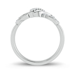 10K 0.13ct Diamond Ring