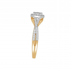 10K 0.47CT D-LADIES RINGS