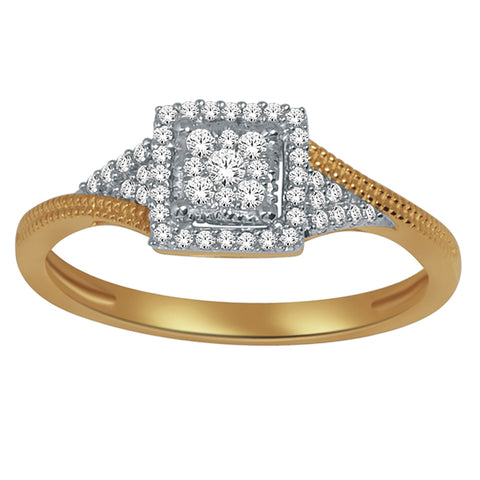 10K 0.20CT D-LADIES RINGS