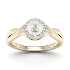 10K 0.12CT D-LADIES RINGS