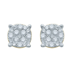 10K 0.13-0.16CT D-EARRINGS RDS