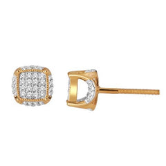 10K 0.18CT D-EARRINGS