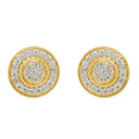 SPL PRICE: 10K 0.60-0.64CT D-DARK EARRINGS