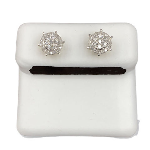 10K 0.24-0.26CT D-EARRINGS