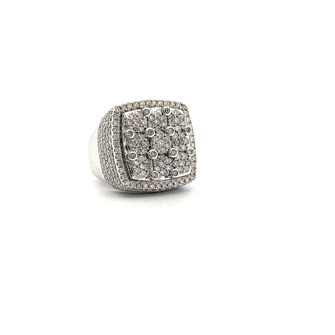 10KT White Gold 4.63 CT