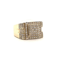 10KT-Yellow Gold Ring  1.35 CTW ND
