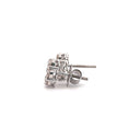 10K White Gold Diamond Earrings 1.47CTW