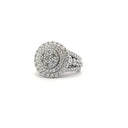 14K White Gold 3.04CT